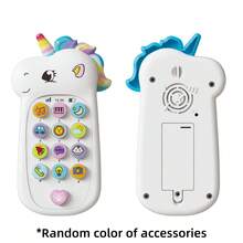 1pc Interactive Baby Music Phone: Music, Weather, Animals & Over 10 Sound Effects, 2 Modes, Educational Toy, New Year, Christmas, Birthday Gift For Babies - Early Childhood Music Phone - View 7