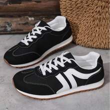 New Lightweight Casual Fashion Sports All-Match Running Shoes For Women In All Seasons - 黑色升級版 - 查看 2