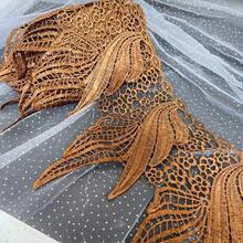 3 metri di bordo in pizzo uncinetto - ricamo delicato per decorazioni da matrimonio, adatto per cucire, applicazioni e progetti artigianali - perfetto per decorazioni fai-da-te per matrimoni, decorazioni di abbigliamento e decorazioni per la casa - Multicolore - Visualizzare 10