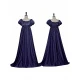 2202 Long Bridgeton Dark Blue Dress