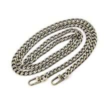 1pc Different Sizes Goldena Luminum Replacement Flat Chains, Metal Strap DIY Purse Handbag Shoulder Crossbody Bag Clutch Versatile Fashion Essential Accessories