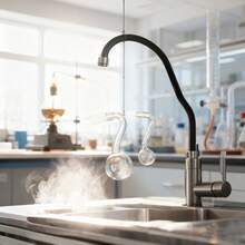 1支高硼硅酸盐玻璃实验室移液管 - 耐热（500°C），高品质耐腐蚀（耐化学腐蚀）优质玻璃试管移液管，适用于实验室和研究中的高温过滤、蒸馏、熔点测定等应用。