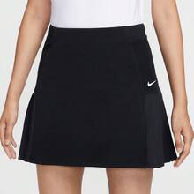 Nike تنورة جولف نسائية AS W NK SKIRT IF8532-010، تنورة رياضية قصيرة مصنوعة من الأقمشة المحبوكة - الأسود - مشاهدة 2