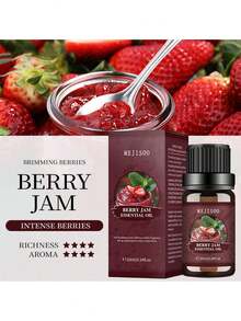 1 Bottle 10ml Water-Soluble Aroma Essential Oil Refill, Christmas Scented Oil, 10ml Gingerbread, Raspberry Jam, Frankincense Peel, Natorada Water-Soluble Aroma Essential Oil, Multiple Fragrances Available, Relaxing Sleep, Freshening Air, Suitable For Humidifier, Valentine's Day, Wedding - Multicolor - View 10