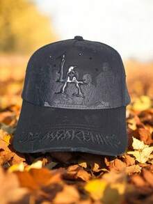 Rude Awakening Gorra Última Cena Diseño Único y Exclusivo para Ocasiones Casuales Accesorio Distintivo y Versátil para Estilo Diario - Negro - Ver 2