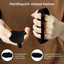 2pcs Silicone Grip Handles - Non-Slip Design, Suitable For Weightlifting, Pull-Ups And Gym Training, Convenient And Durable, Unisex, Battery-Free