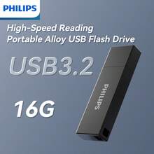 PHILIPS Efficient USB 3.2 Data Transfer Flash Drive, Provides Rapid Data Response To Optimize Your Workflow. Boasts A Minimalist Metallic Finish And A Space-Saving Compact Design, Delivering A Trustworthy Mobile Storage Solution. - Grey - View 11