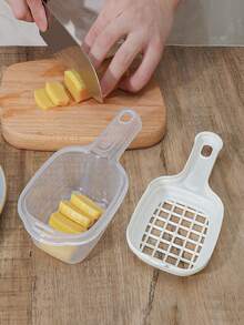 1pc Microwave Rice Cake Heating Box, Steamer, Tofu Drainer, Fruit Washing Box - White - View 8