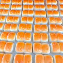 لعبة خبز واقعية من البولي يوريثان الناعم ذات ارتداد بطيء للضغط، لعبة إبداعية لتخفيف التوتر، هدية عيد ميلاد، هدية مثالية، قطعة تذكارية، هواية، هدية للآخرين - متعدد الألوان - مشاهدة 4