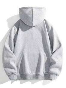 sweat-shirt à capuche ample et ample pour homme en grande taille, pull à capuche en polaire légère et chaude, convient pour les gros ventres, cadeau de vacances