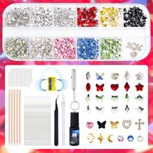 Novani 12 Grid 800pcs Resin Special-Shaped Tooth Decoration Kit, Creative DIY Jewelry Dental Gemstones Suitable For Parties, Festival Accessories - Nhiều màu - Xem 7