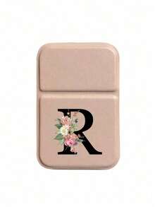 迷你折叠便携化妆镜，A-Z字母图案，桌面化妆镜，旅行镜，美容产品，长方形桌面便携化妆镜，赠品，旅行，平价好物，旅行必备 - 彩色 - 查看 12