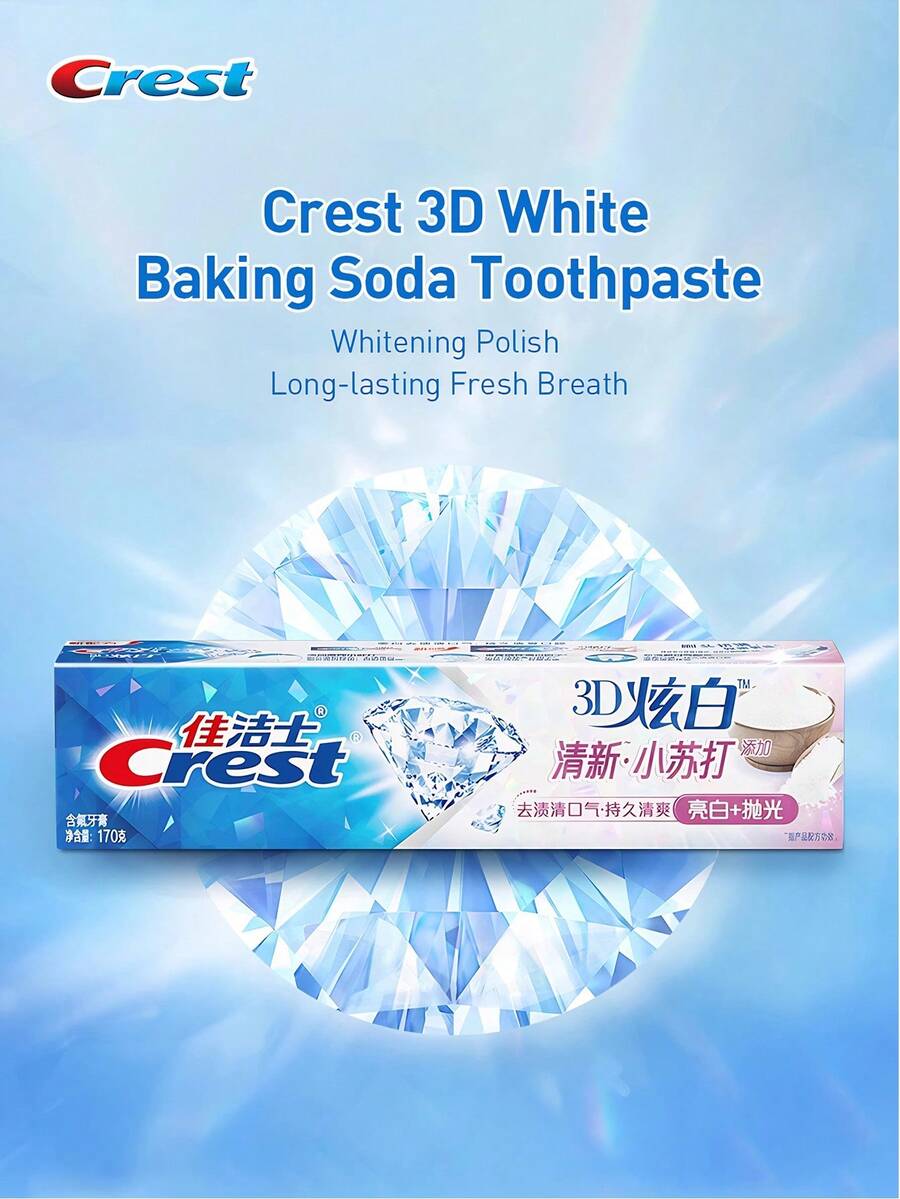 Crest 3D White Baking Soda Toothpaste