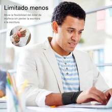 Muñequera Deportivas, 2pcs Muñequeras de Soporte,Muñequera Metacarpiana para Alivio de Lesiones de Muñeca. Fitness Muñequeras de Soporte con Sujetador de Pulgar, Prevención de Lesiones Deportivas(default) - Multicolor - Ver 6