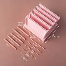 Soft Clay Rolling Auxiliary Mold, Clay Rolling Tool With Scale Set, Handmade Line DIY Craft Tool, Suitable For Novice Craftsmen - Rolling Mold - View 8