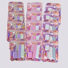 Manicure & Pedicure Set, Mini Nail File And Orange Stick Set, Double-Sided Disposable Nail File, Wooden Cuticle Pusher, Nail Cleaning Tools, Nail Brush - Multicolor - View 9