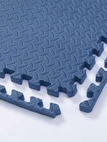 4pcs Foam Floor Mats, Home Bedroom Floor Tiles, Bed Side Tatami Mats, Room Carpet, Cuttable & Connectable, 30*30*1.0CM - Multicolor - View 18