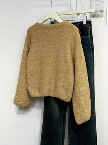 Women Cardigans - Yellow - View 3