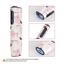 Capa Protetora Para Iqos Iluma I On E / Ilma I (1 Peça), Feita De Pu E Pc De Alta Qualidade, Durável E Eficaz Na Prevenção De Arranhões E Danos Por Impacto. Design Ergonômico Com Encaixe Perfeito De 360 Graus, Pegada Confortável E Estampas Fofas Como Rosto Sorridente, Coração, Lábios E Gato. Acessório Ideal Para Fumantes E Uma Ótima Opção De Presente Para Homens E Mulheres. - Multicolorido - Ver 8