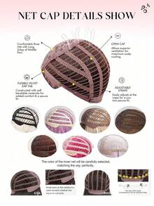 Billowig Long Curly Red Green Highlight Christmas Siler White Wigs Natural Heat Resistant Fibre Wet Wave Grey White Ombre Women Wigs For Holiday Festival Christmas Daily Party Daily Used