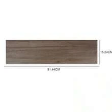 Adhesivo para suelo de 91,44 x 15,24 cm, 1,5 mm de grosor - Negro - Ver 2