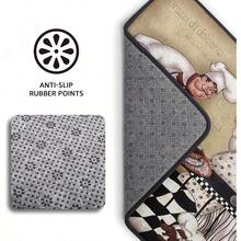 Fat Chef Man Kitchen Rugs and Mats Non Slip Anti Fatigue Washable Kitchen Floor Mats for in Front of Sink and Bathroom Carpet Doormat 39 X 20 Inch Chef Kitchen Decor and Accessories - Cocinero - Ver 3