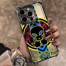 Funda chapada de lujo JuL C'est Pas Des Lol para 17 16 15 14 13 12 11 Pro Max Plus, funda trasera anticaída Airabag - DDW-260DD88020A3 - Ver 6