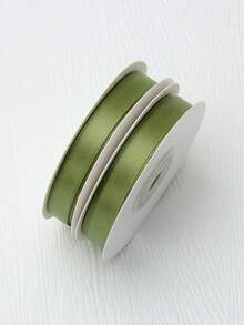 20 码/卷白色缎带手工制作，适用于母亲节、情人节、婚礼、圣诞节、派对装饰、礼品包装和花束装饰