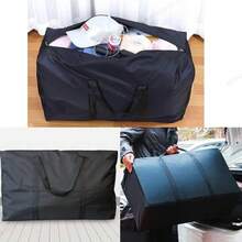 Extra Large Storage Bags With Zippers, Space Saving Portable Tote Bags With Handle For Clothes, Durable Moving Supplies, Oversized Organizers For Trav, Home Decor, Room Decor, Household Covers, Household Essentials, Back-To-School Supplies - Multicolor - View 7