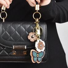 New Butterfly Bag Pendant, Fashionable Keychain, Exquisite Accessory, Realistic Pendant - 彩色 - 查看 3