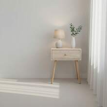 MOBLEKIT Nightstands - Natural Drawer 40x30x47 cM - View 8