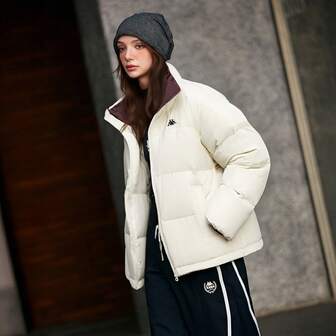  Kappa New Winter Sports Down Jacket For Women, Outdoor Cold Protection Coat