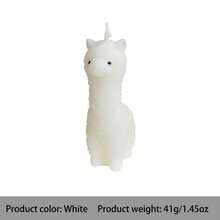 Huayuxun 1pc Alpaca Shaped Candle, 8.9cm Height, Premium Soy Wax Candle, Ins Style Creative Gift, Home Decor, Tabletop Decor, Fragrance Candle, Photography Prop, Perfect For Valentine's Day, Thanksgiving, Christmas, Parties, Birthdays And Candle Lovers - Multicolor - View 13