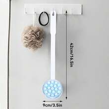 Aplicador de Loción para la Espalda, Cepillo de Ducha de Largoíble Aplicador de Loción para la Espalda Pierna con Rodillos de Masaje Herramientas de Masaje RLXI - 1 - Ver 7