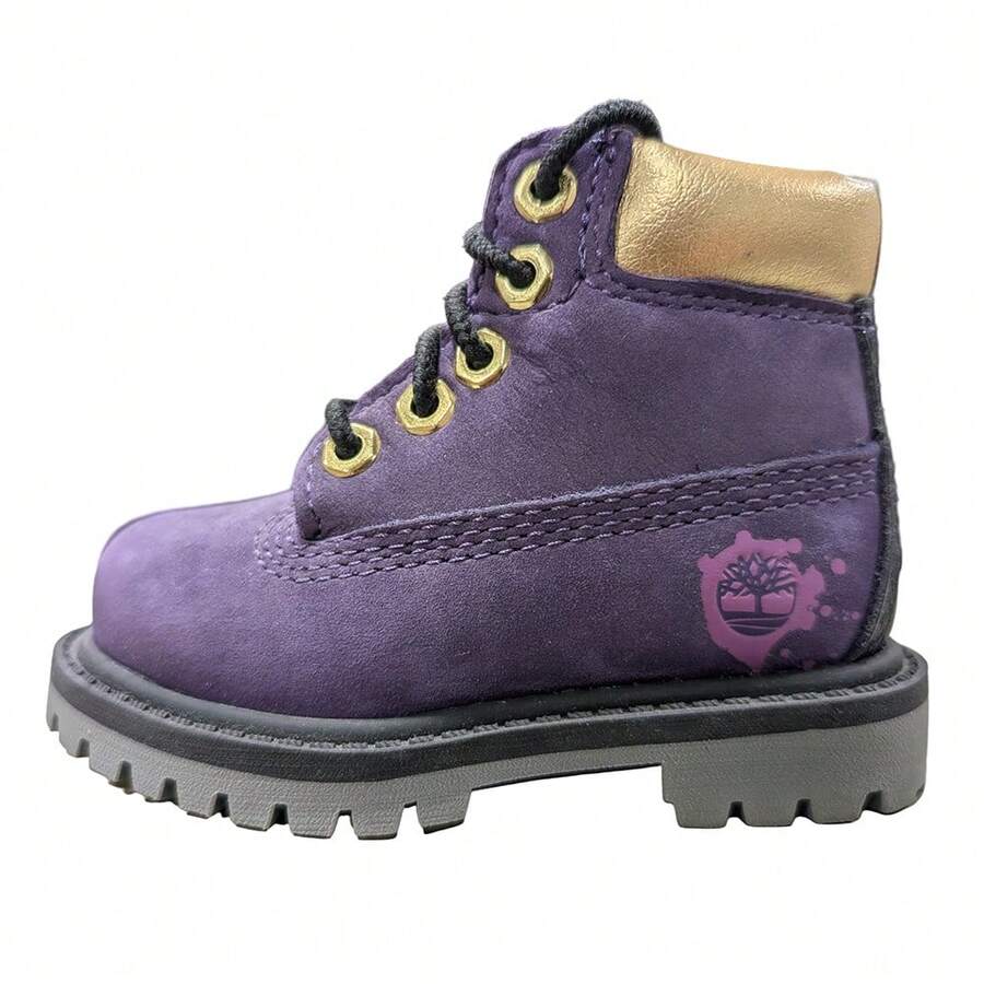 Toddler's Timberland Prem 6 In Boot Dark Purple Nubuck (TB0A5ZCH 527) - 紫色 - 查看 1