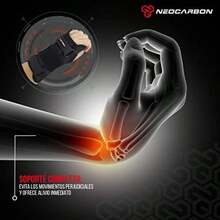 NeoCarbon Muñequera Ortopédica de Neopreno, Inmovilizador Deportivo Ajustable para Esguinces, Túnel Carpiano y Tendinitis(Negro) - Multicolor - Ver 4