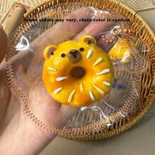 1pc 2025新款水豚捏捏乐超级减压奶油泥质感回弹硅胶玩具 - 随机颜色链 - 生日礼物，圣诞礼物，完美礼品，收藏展示，发烧友收藏 - 彩色 - 查看 15