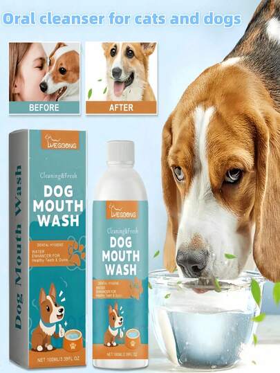 Dog Mouthwash - Caring For Pet Oral Health, Cleaning Tartar And Odor
