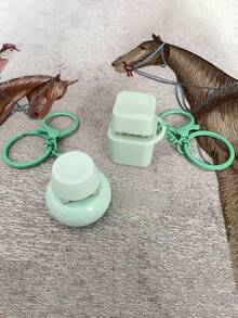 1/2 piezas Nuevo juguete antiestrés de teclado creativo 2026, teclado antiestrés, juguete de descompresión de 4 teclas, llavero de teclado, tapa de teclado para aliviar el estrés y pasar el tiempo - Multicolor - Ver 8