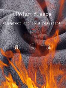 1pc Winter Cycling Warm Balaclava, Windproof Face Mask, Fleece Neck Gaiter, Multifunctional Ski Hat