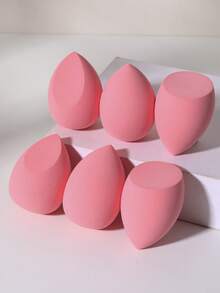 Cosmetic Sponge,6pcs Makeup Sponge Beauty Cosmetic Foundation Sponge Makeup Blender Suitable For Cream & Powder Concealer - Multicolor - View 7