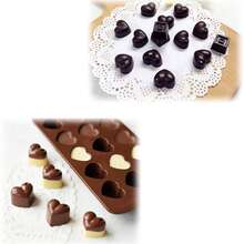 15 Love With Raindrops Classic Chocolate Silicone Mold Silicone Baking Mold DIY Handmade - Multicolor - View 5