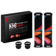 CNC Silicone MTB Gel Handlebar Grips - Lock On 22.2mm Bicycle Cycling Accessories