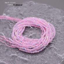3mm 1strand 130pcs Natural Stone Round Faceted Spinel Cut Multicolor Glass Beads For Jewelry Making DIY Necklace Bracelet - 3x3mm Colored Glass Beads - View 16