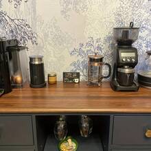 Cute And Fun 3D Coffee Bar, Open 24 Hours, Wooden Box, Mini Coffee Bar Sign, Coffee Tray, Everyday Decoration. - 黑色 - 查看 6