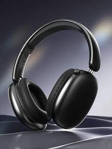 Wireless Headphones With Deep Bass, Lightweight And Foldable Design, Built-In Microphone, Compatible With 3.5mm Audio Cable, Stereo Sound, Suitable For Travel, Work, Laptops, And Mobile Phones. Wireless Gaming Headphones For IOS, A Top Choice For Christmas And Birthday Gifts. - Black - View 2
