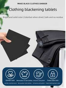 30pcs Clothing Whitening Papers - Designed Specifically For Dark And Black Garments - Multicolor - View 8