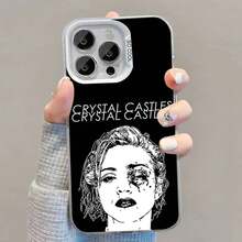 Funda de teléfono Band C-Crystal C-Castles para 17,16,15,14,13,12,11,Pro,Plus, funda mate de caramelo blanco a prueba de golpes - Z2 - Ver 7