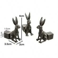 3Pcs Flower Pot Feet Stand Plant Pots Risers Pad Out Animal Shape Cat Dog Rabbit - Multicolor - View 10