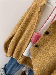Women Cardigans - Yellow - View 5